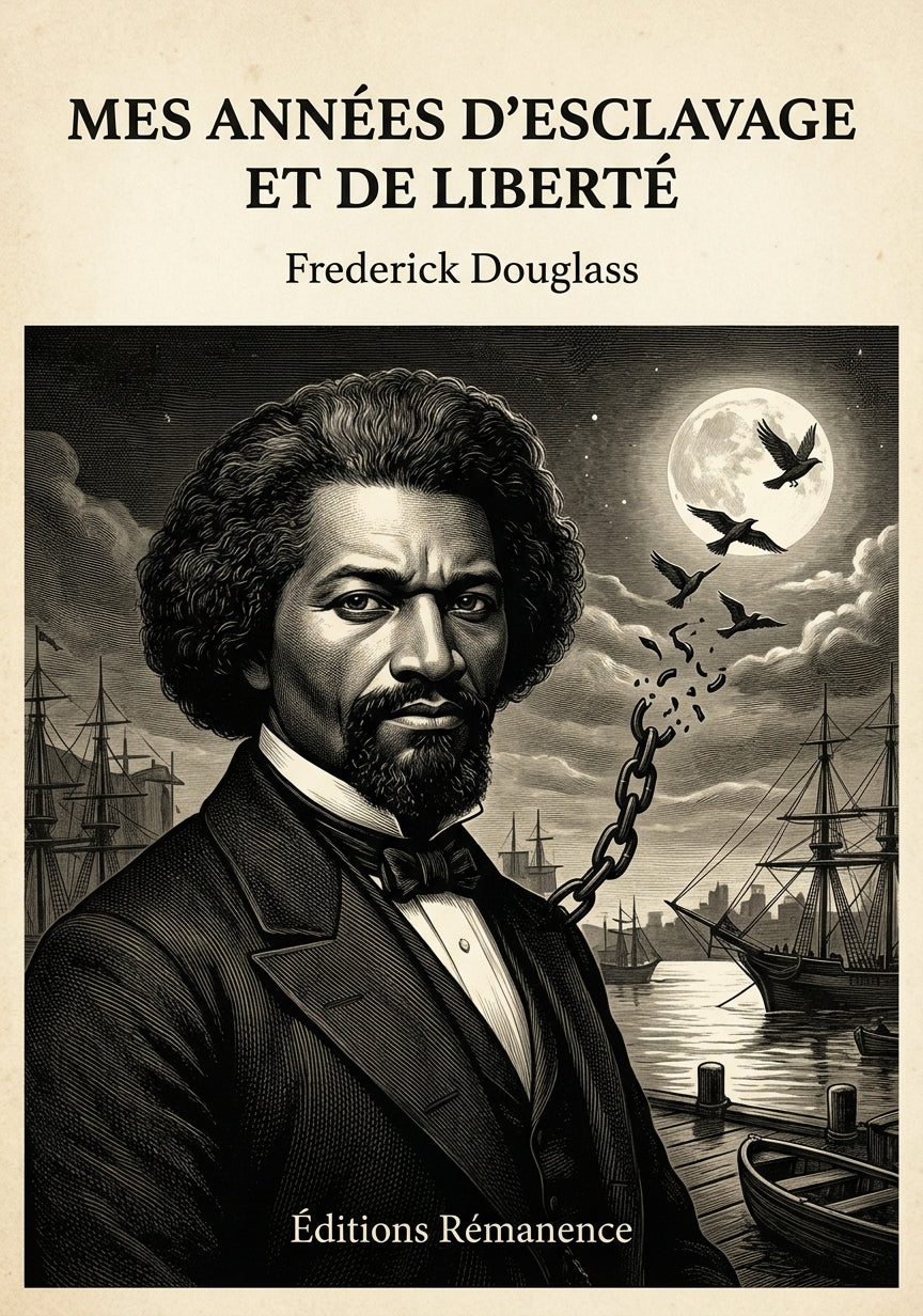 Livre Mes années d’esclavage et de liberté par Frederick Douglass - Couverture - Editions Remanence