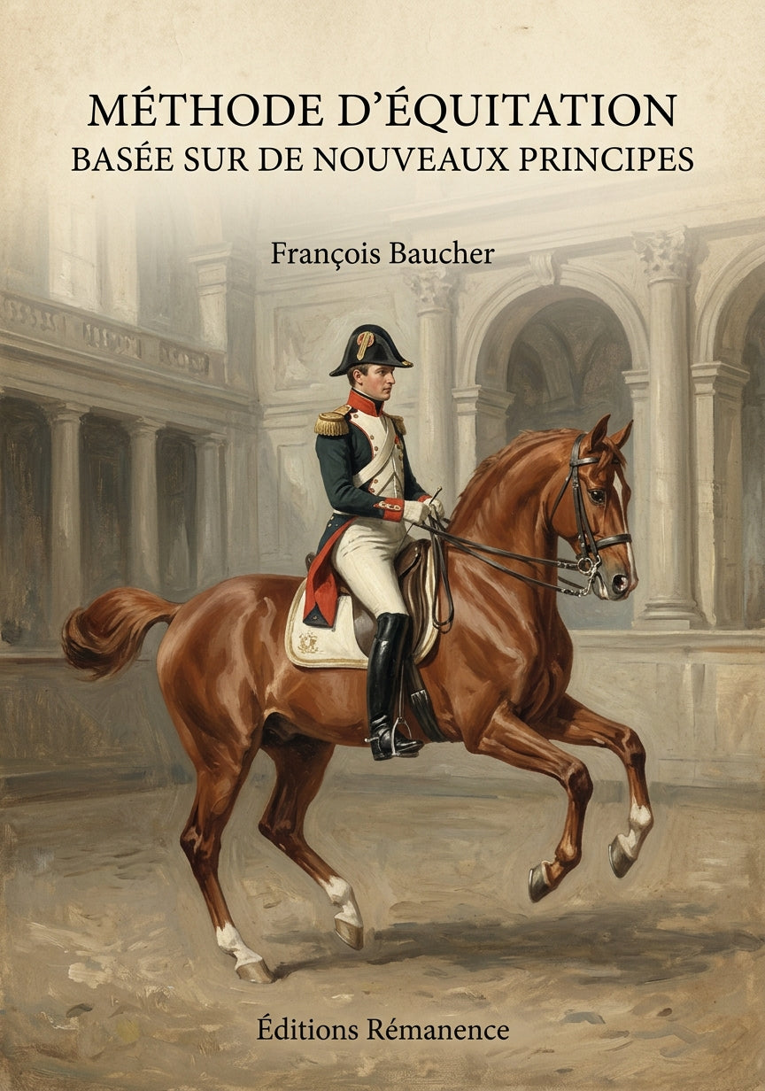 Méthode d'équitation basée sur de nouveaux principes - François Baucher (Couverture)