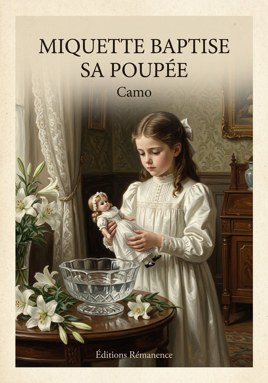 Miquette baptise sa poupée - Camo (Couverture)