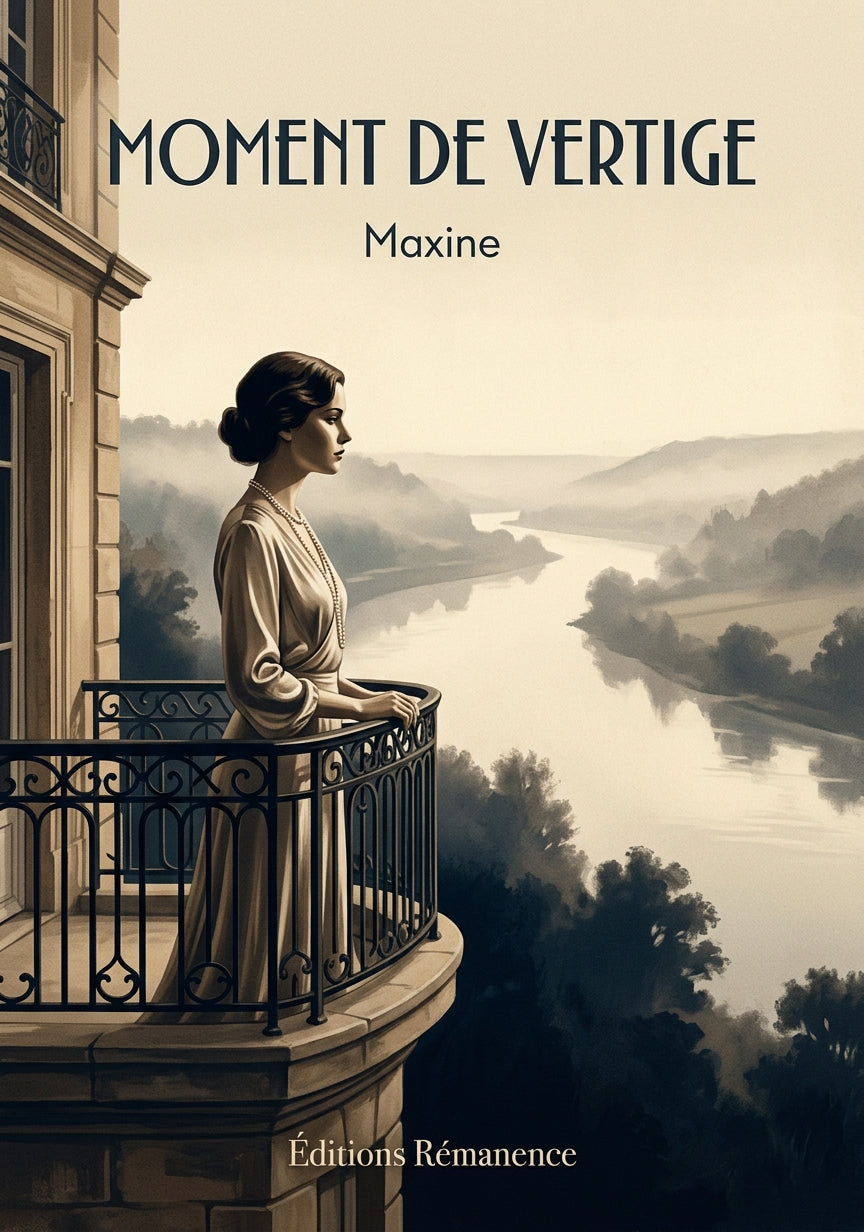 Livre Moment de vertige par Maxine - Couverture - Editions Remanence