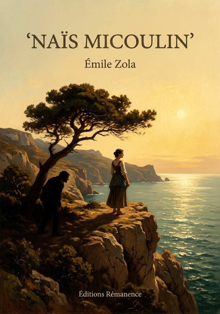 Livre Naïs Micoulin par Émile Zola - Couverture - Editions Remanence
