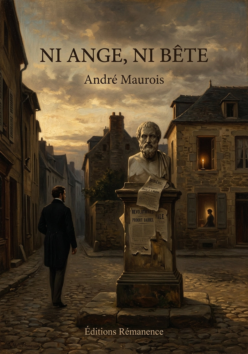 Livre Ni ange, ni bête par André Maurois - Couverture - Editions Remanence