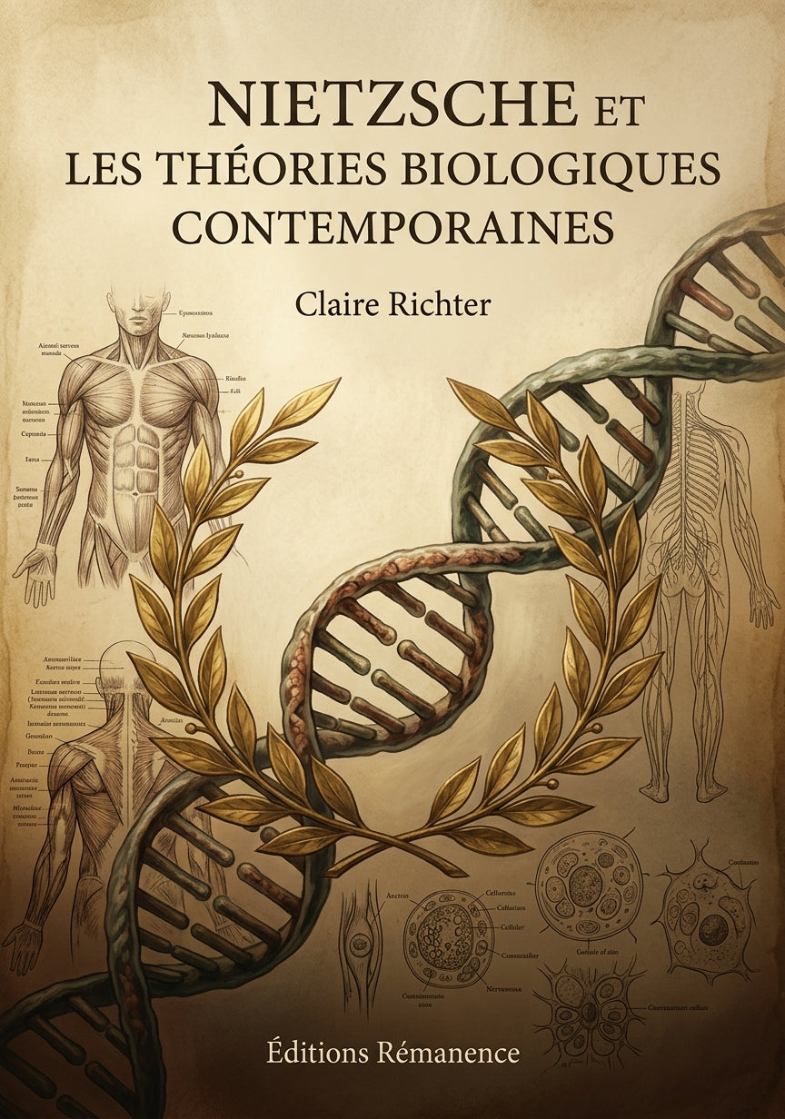 Livre Nietzsche et les théories biologiques contemporaines par Claire Richter - Couverture - Editions Remanence