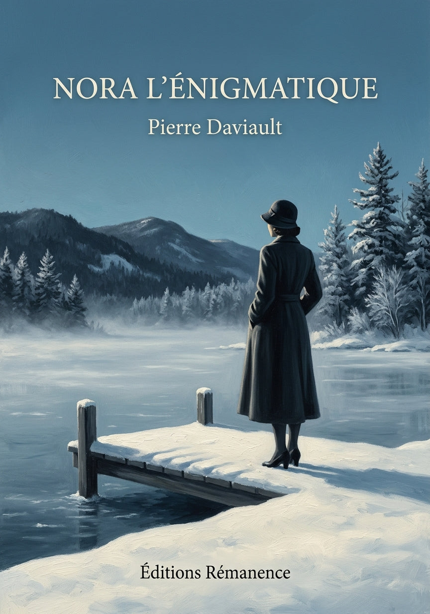 Livre Nora l’énigmatique par Pierre Daviault - Couverture - Editions Remanence