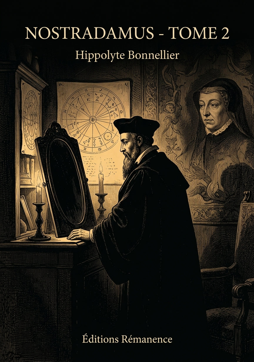 Livre Nostradamus - Tome 2 par Hippolyte Bonnellier - Couverture - Editions Remanence
