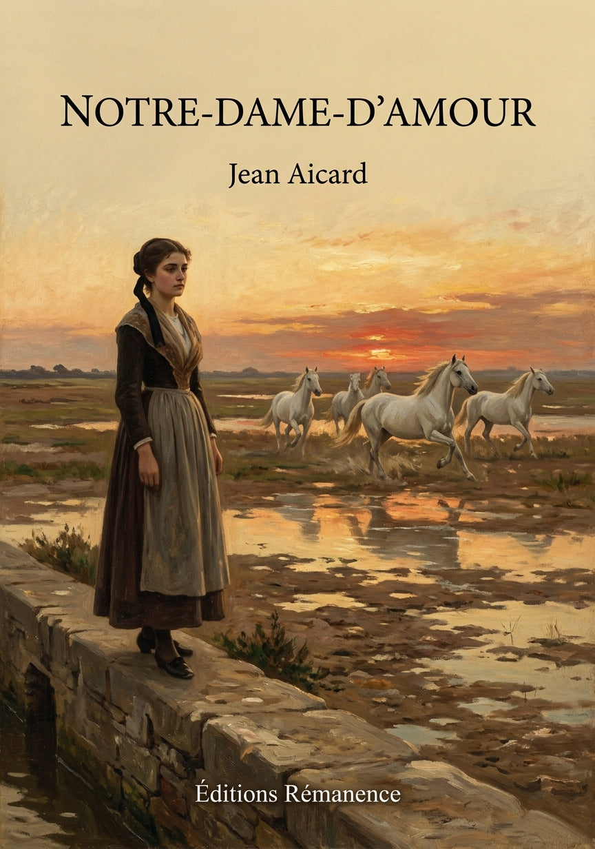 Livre Notre-Dame-d’Amour par Jean Aicard - Couverture - Editions Remanence