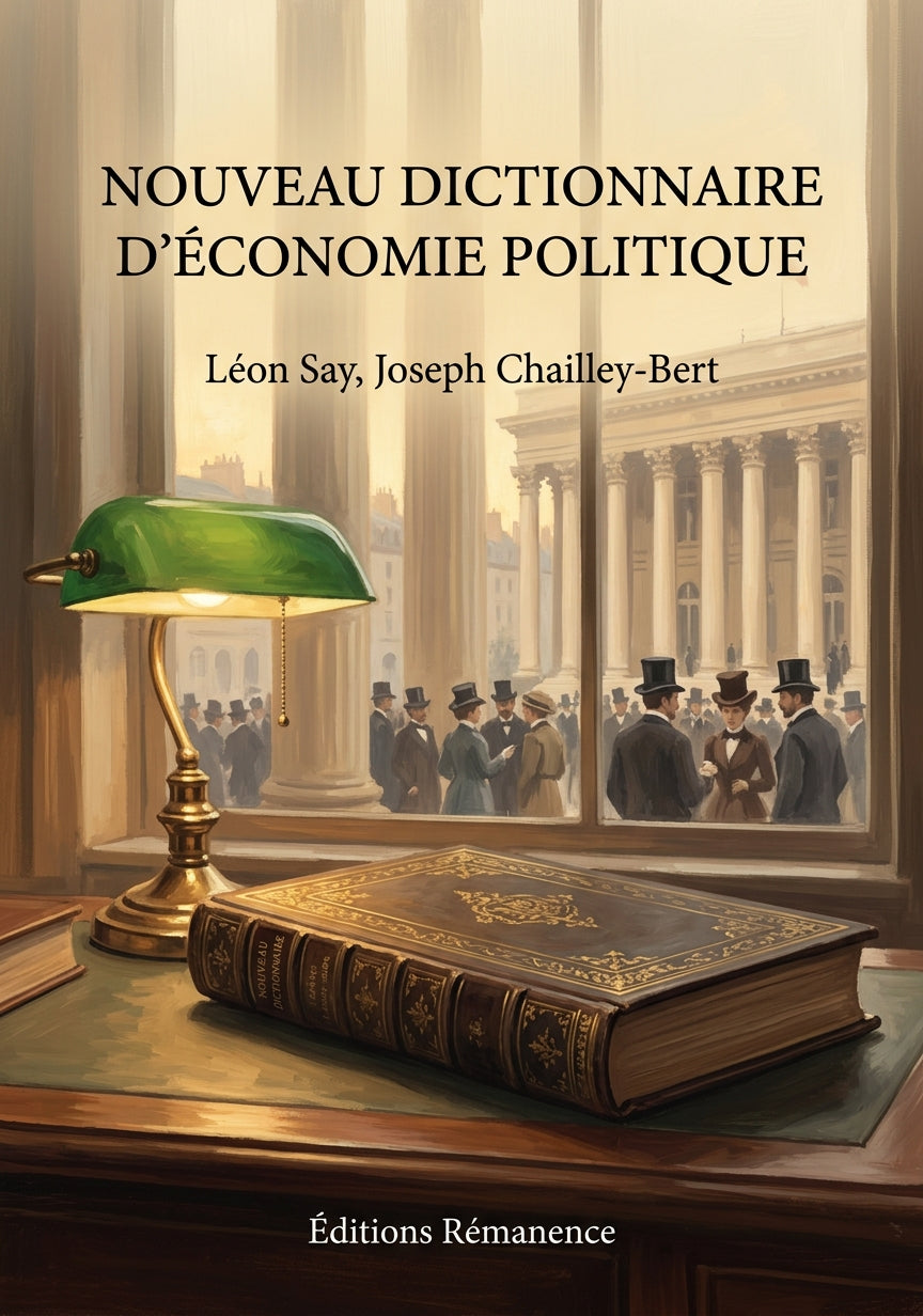 Livre Nouveau dictionnaire d'économie politique par Léon Say, Joseph Chailley-Bert - Couverture - Editions Remanence