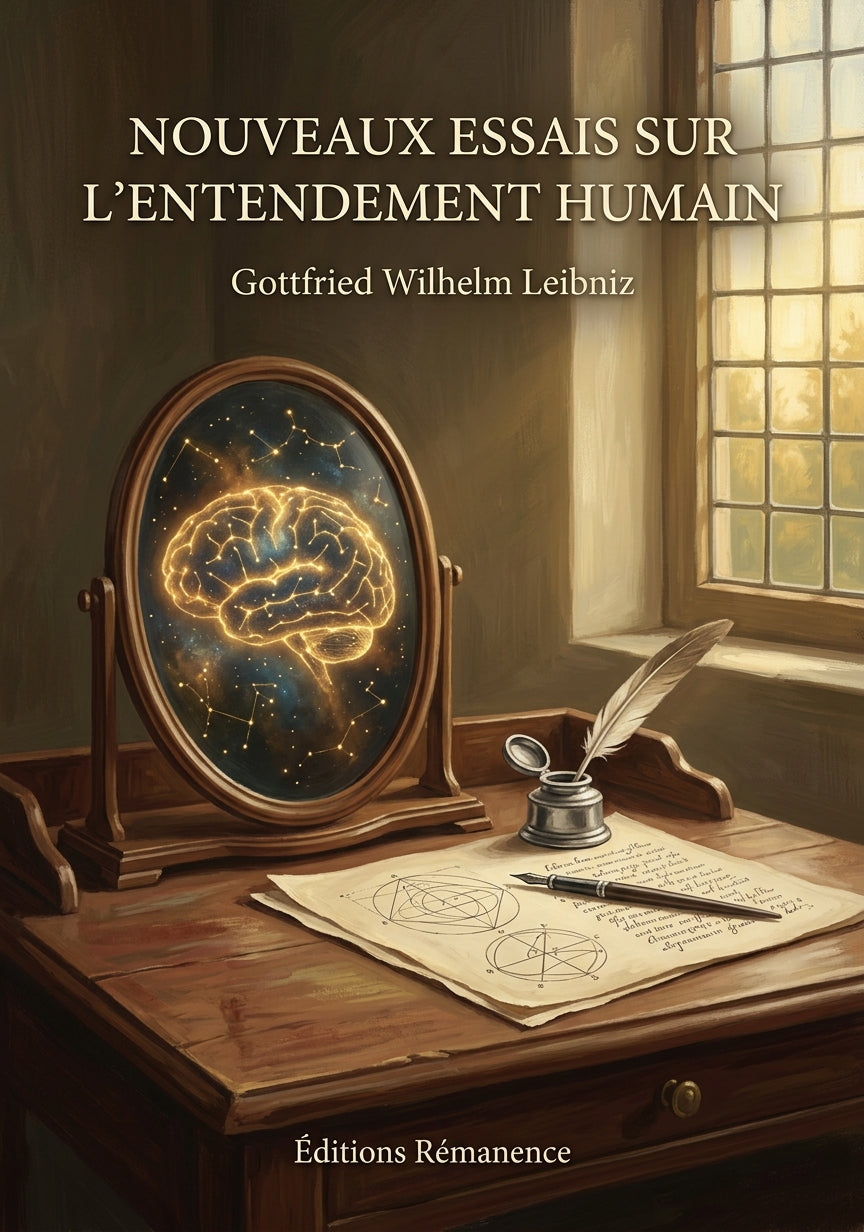 Livre Nouveaux Essais sur l’entendement humain par Gottfried Wilhelm Leibniz - Couverture - Editions Remanence