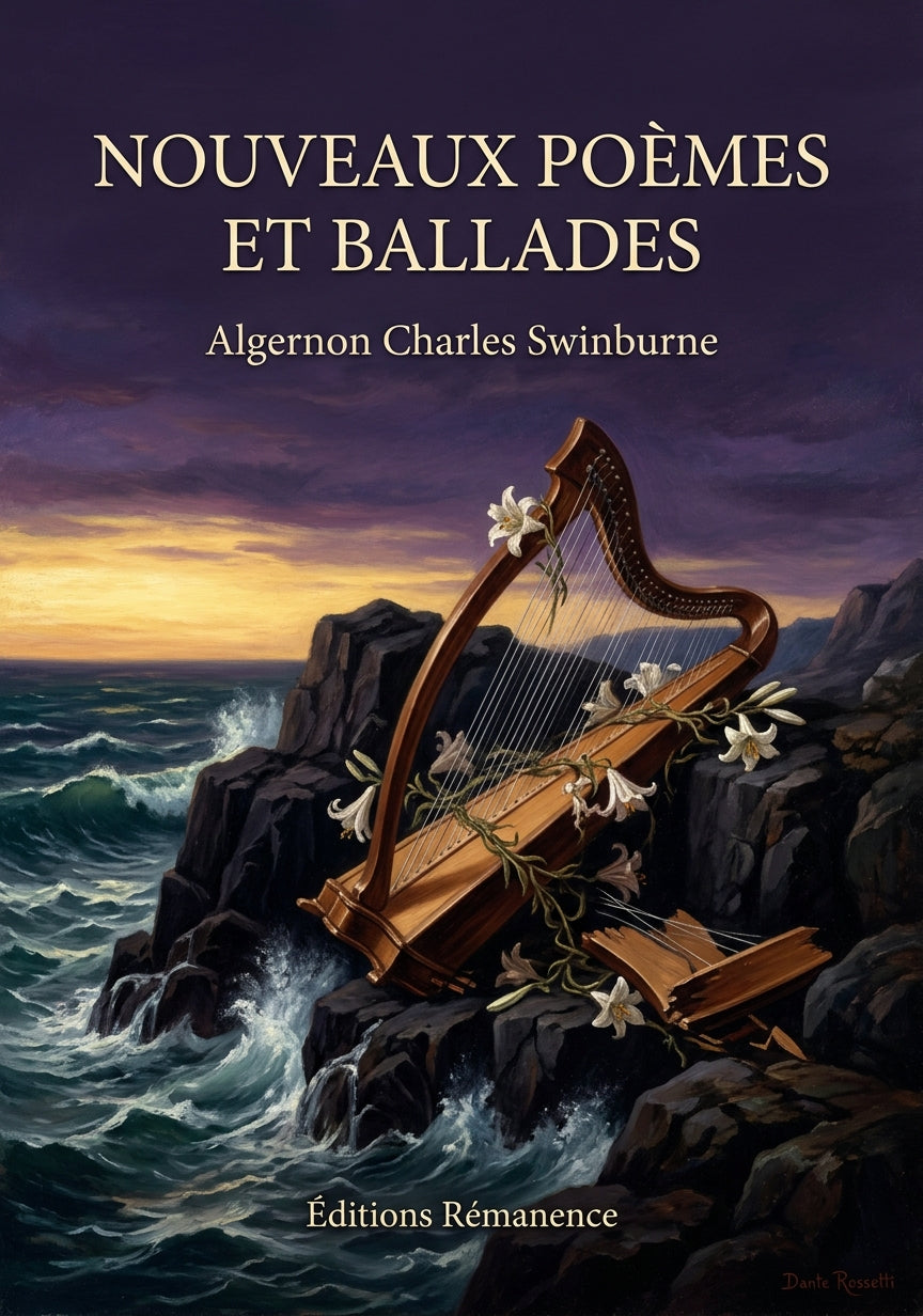 Livre Nouveaux Poèmes et Ballades par Algernon Charles Swinburne - Couverture - Editions Remanence