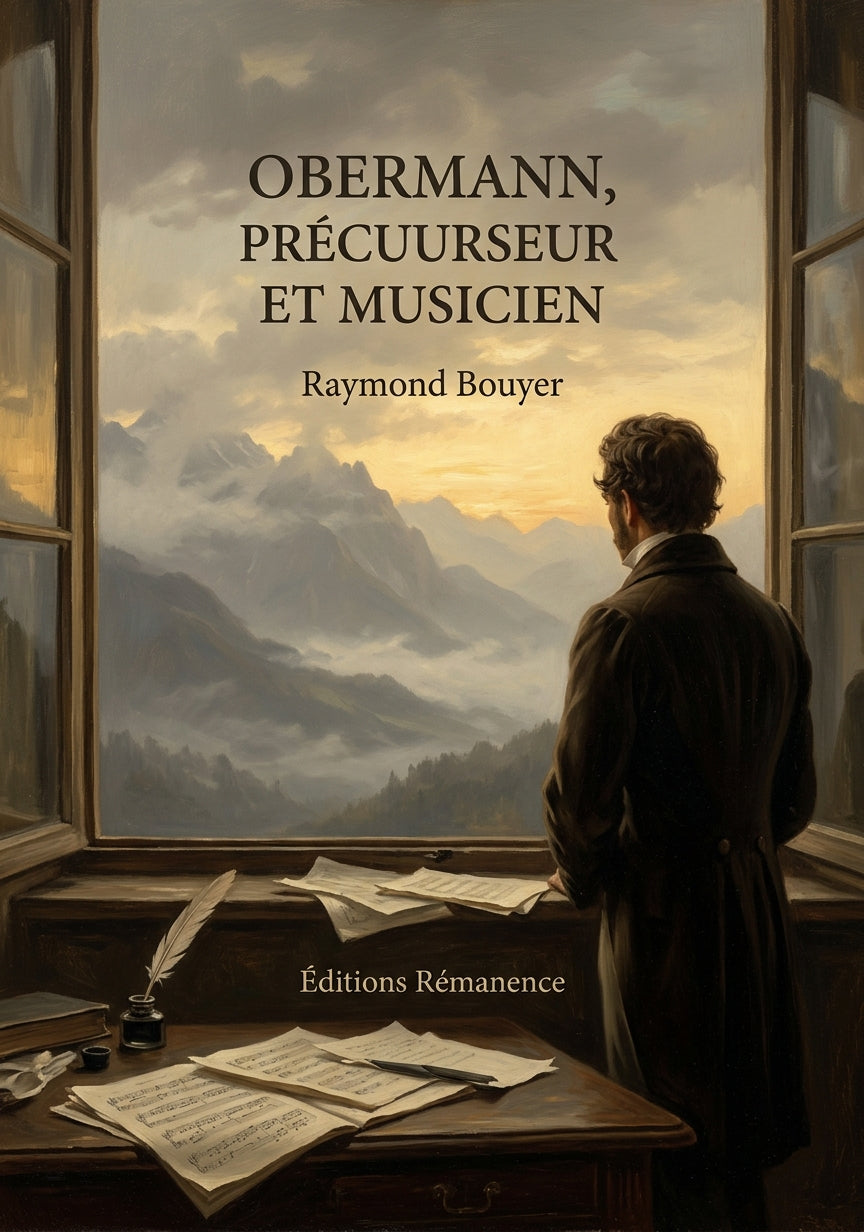 Livre Obermann, précurseur et musicien par Raymond Bouyer - Couverture - Editions Remanence
