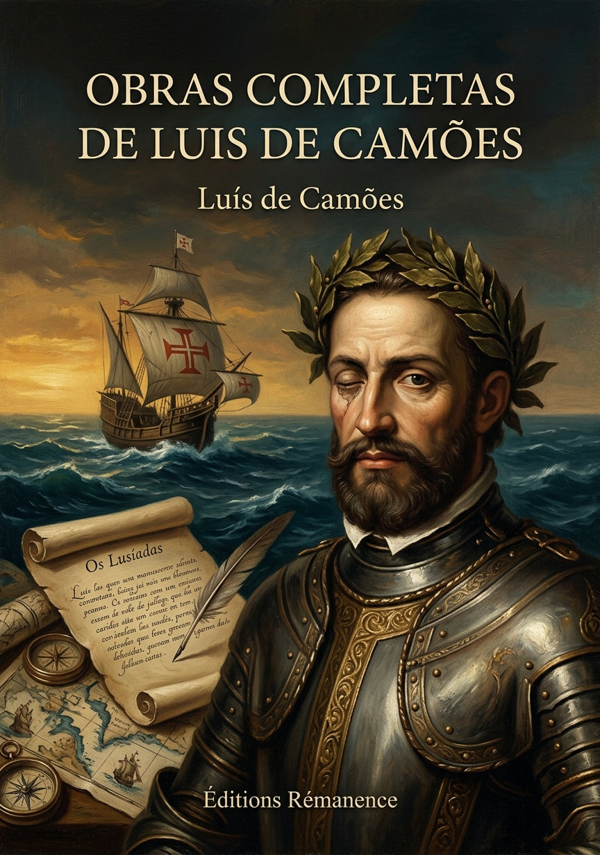 Livre Obras completas de Luis de Camões par Luís de Camões - Couverture - Editions Remanence