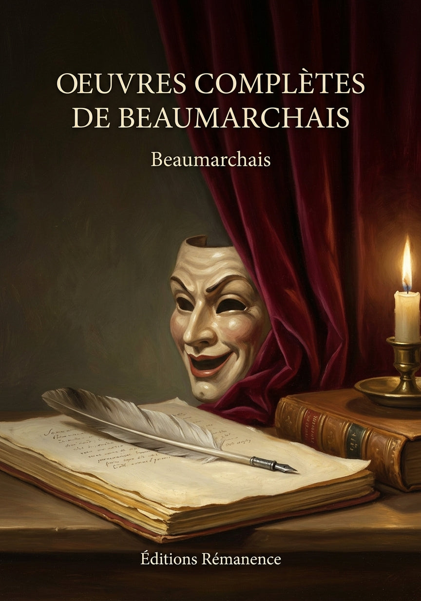 Livre Oeuvres complètes de Beaumarchais par Beaumarchais - Couverture - Editions Remanence