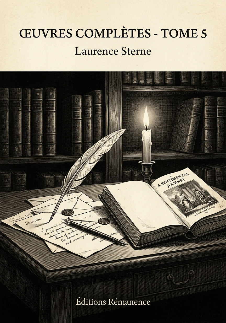Œuvres complètes - Tome 5 - Laurence Sterne (Couverture)