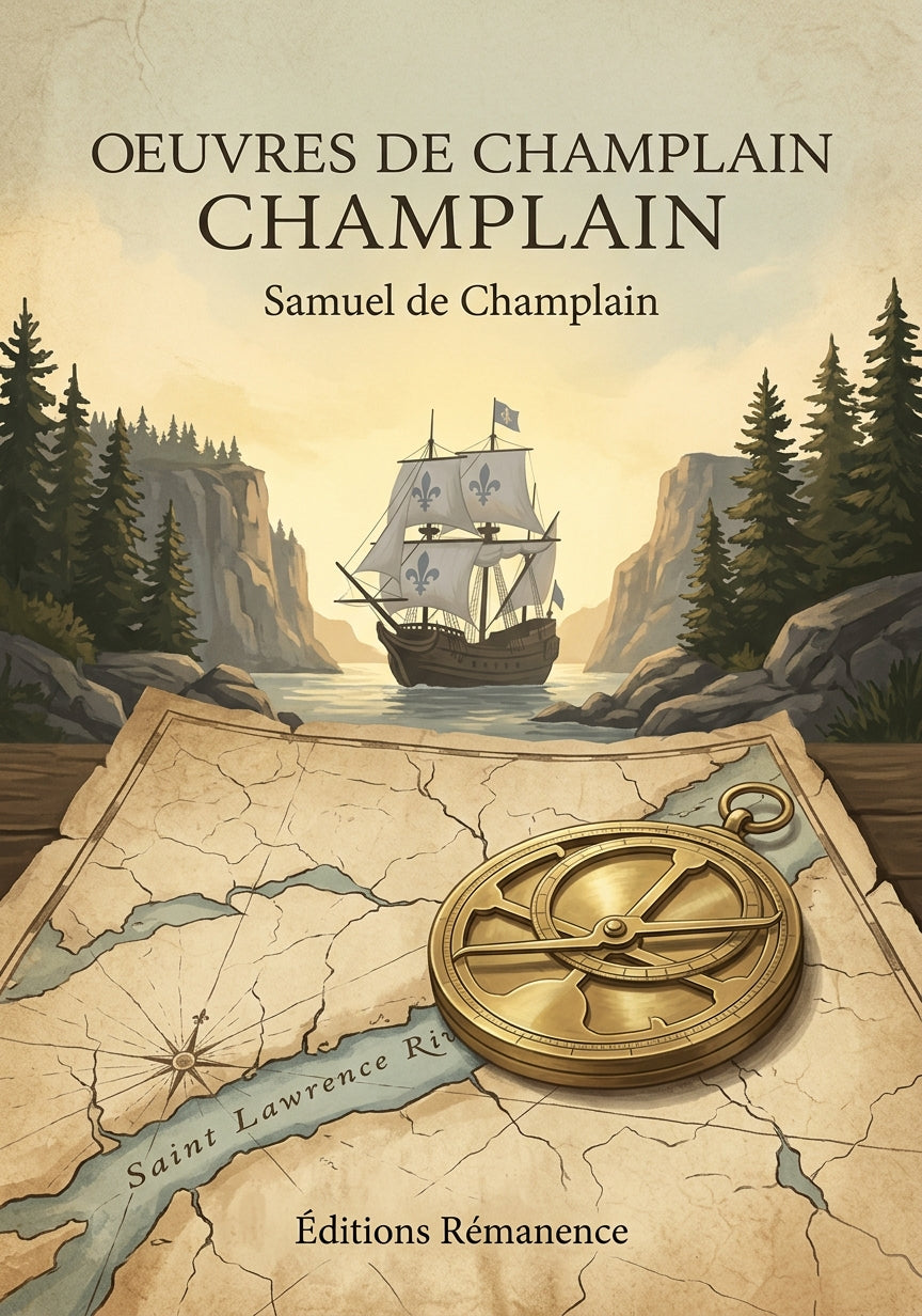Oeuvres de Champlain - Samuel de Champlain (Couverture)