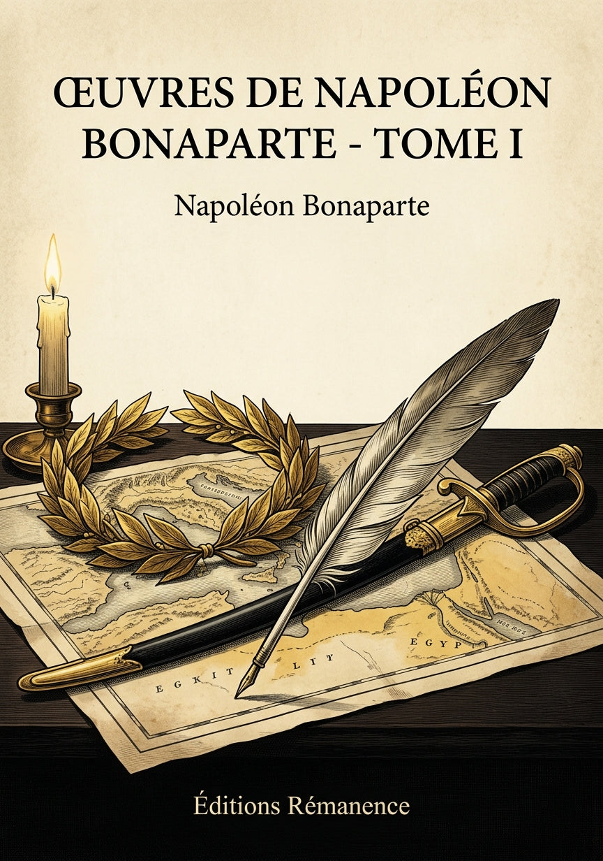 Œuvres de Napoléon Bonaparte - Tome I - Napoléon Bonaparte (Couverture)