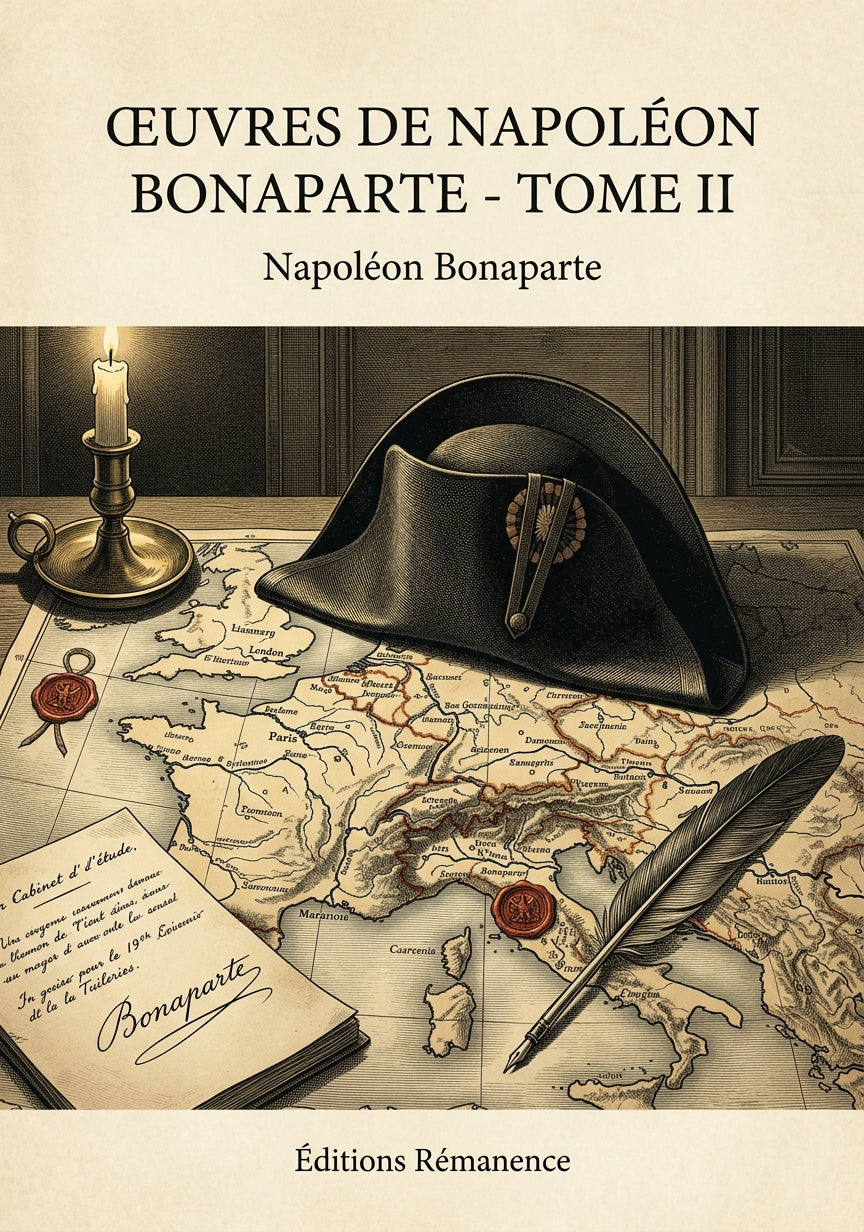 Œuvres de Napoléon Bonaparte - Tome II - Napoléon Bonaparte (Couverture)