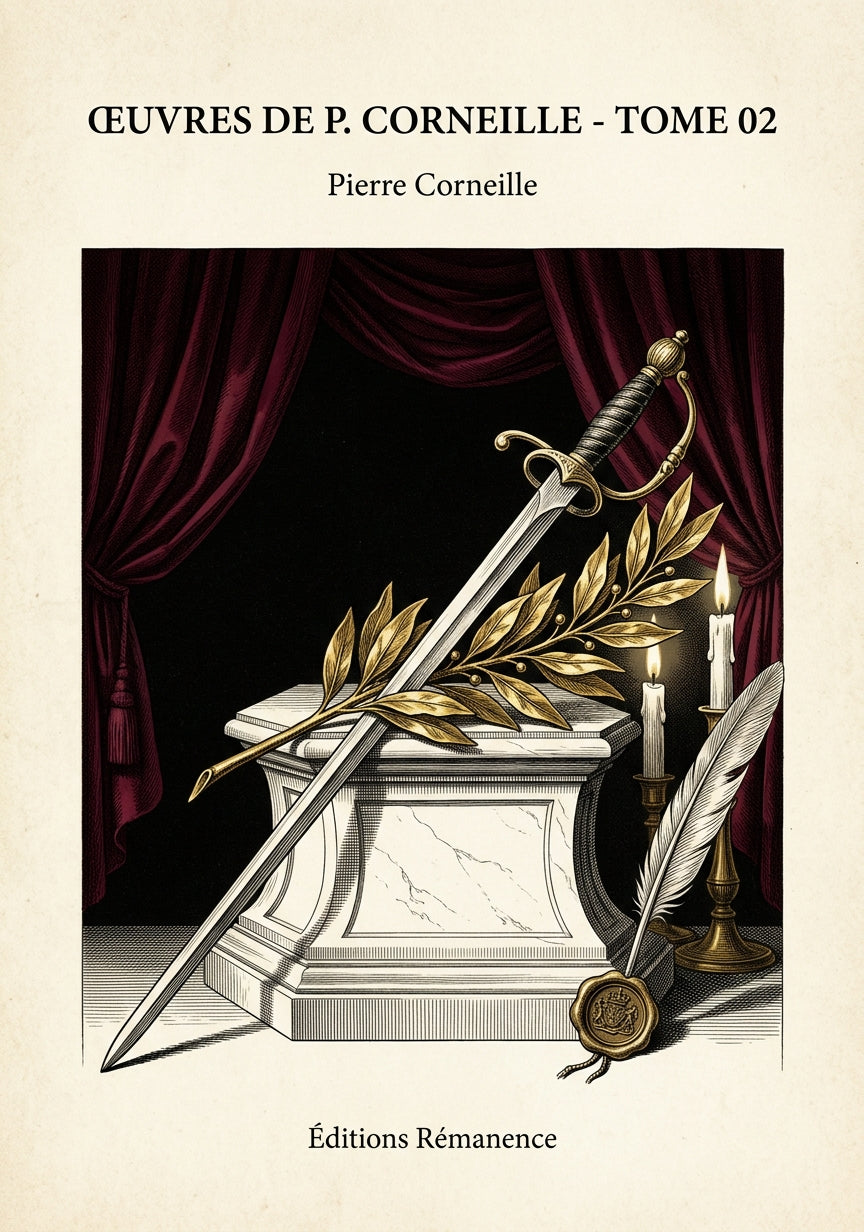 Œuvres de P. Corneille - Tome 02 - Pierre Corneille (Couverture)