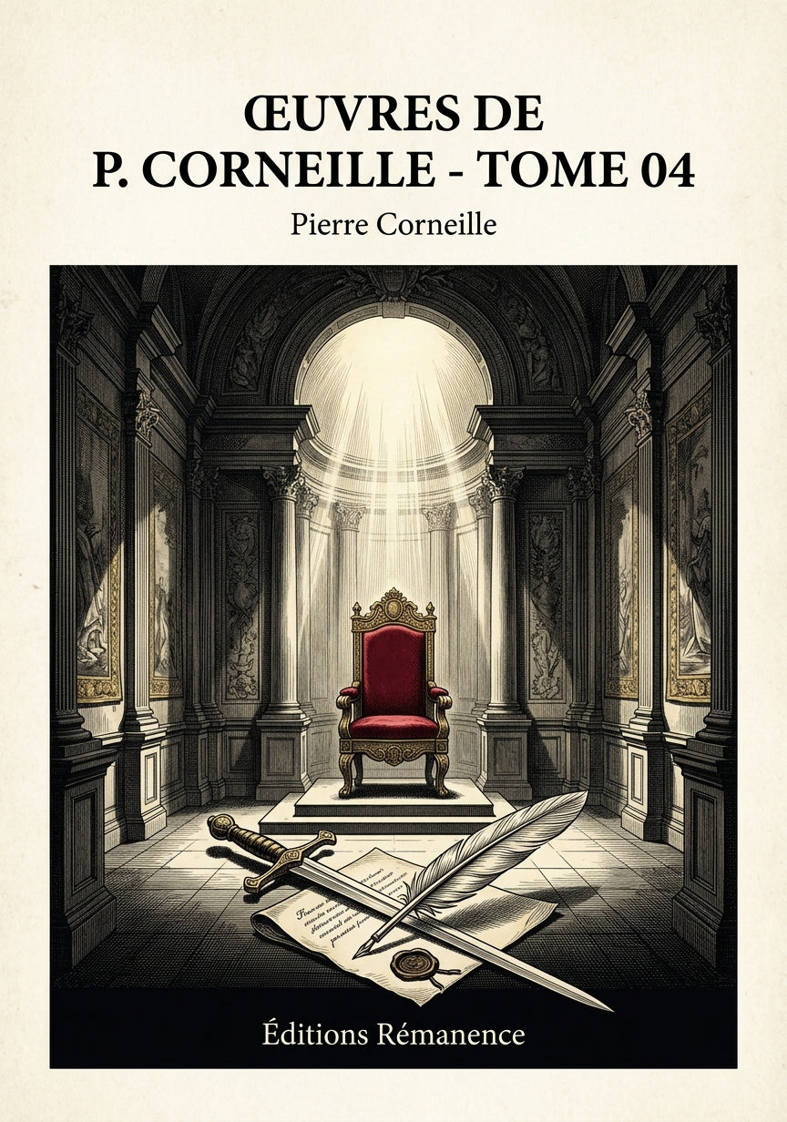 Œuvres de P. Corneille - Tome 04 - Pierre Corneille (Couverture)
