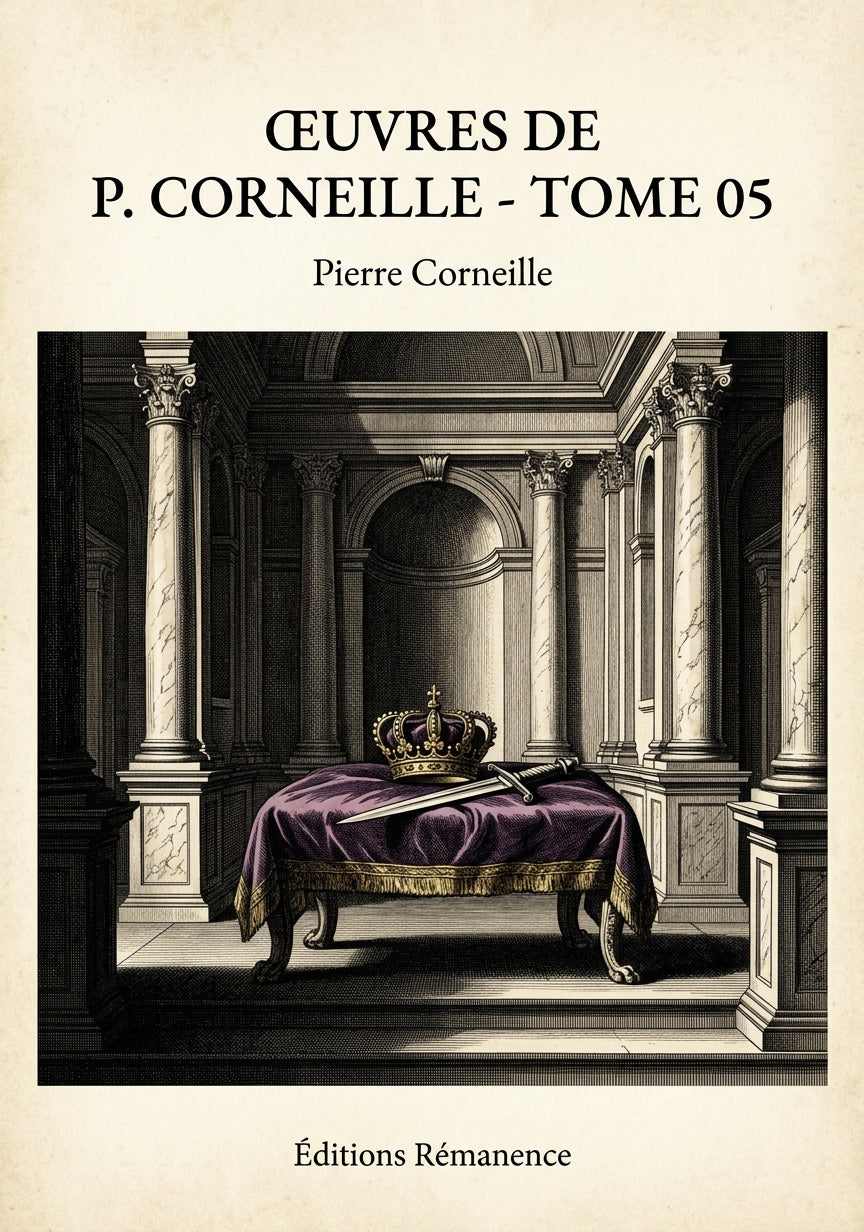 Œuvres de P. Corneille - Tome 05 - Pierre Corneille (Couverture)