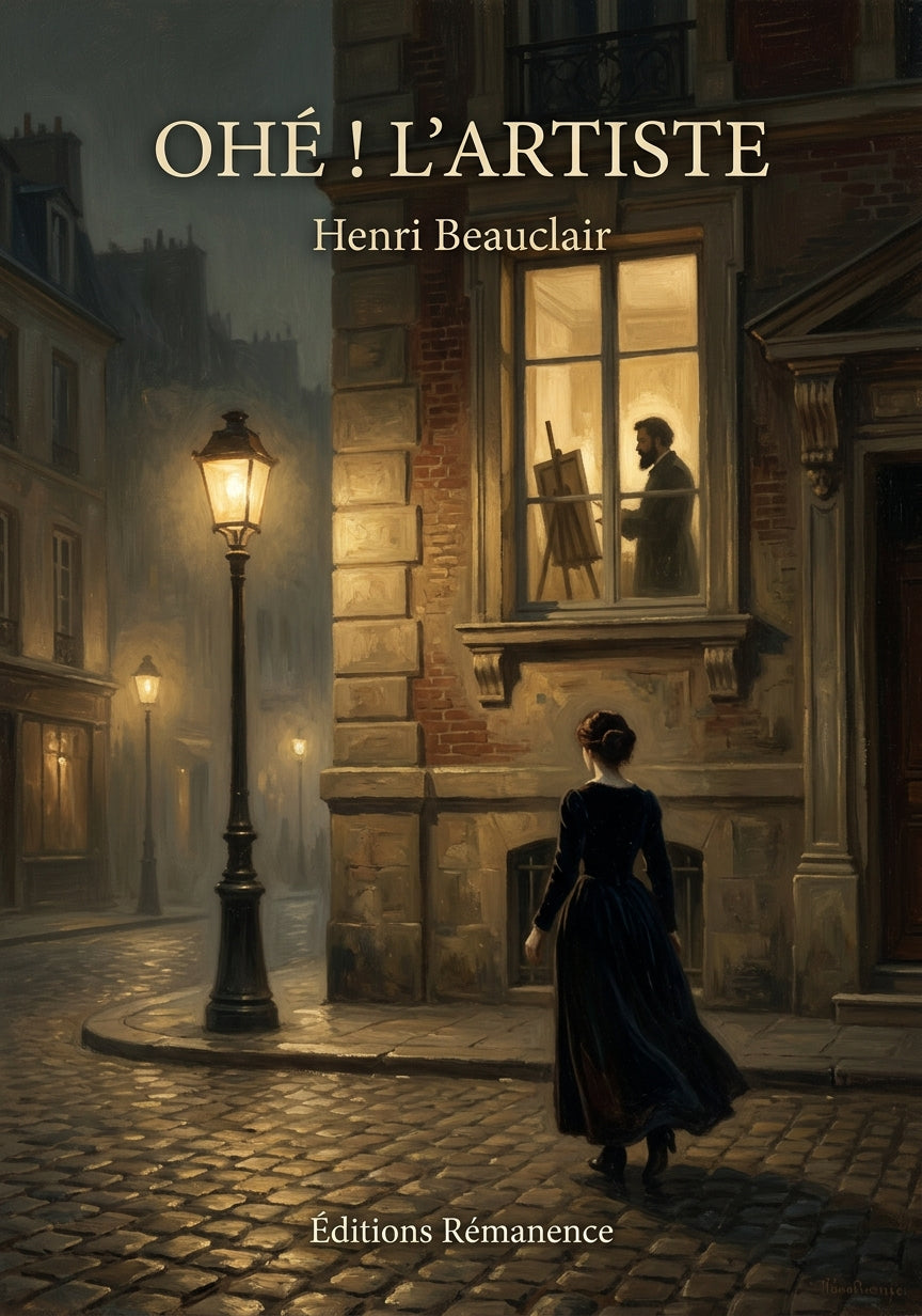 Livre Ohé ! l’artiste par Henri Beauclair - Couverture - Editions Remanence