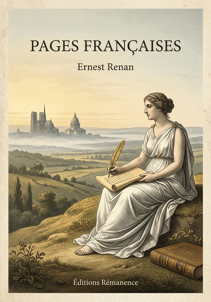 Pages françaises - Ernest Renan (Couverture)
