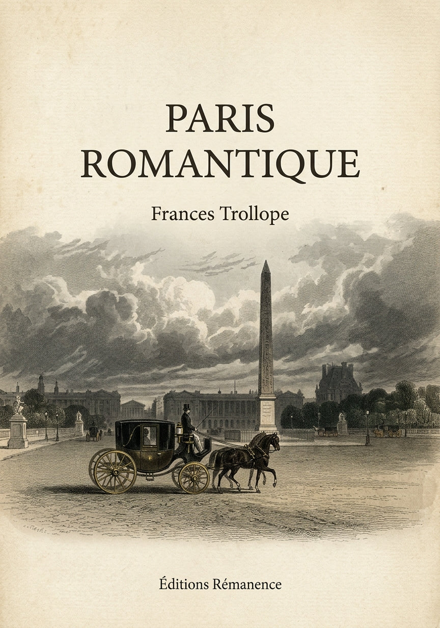 Paris romantique - Frances Trollope (Couverture)
