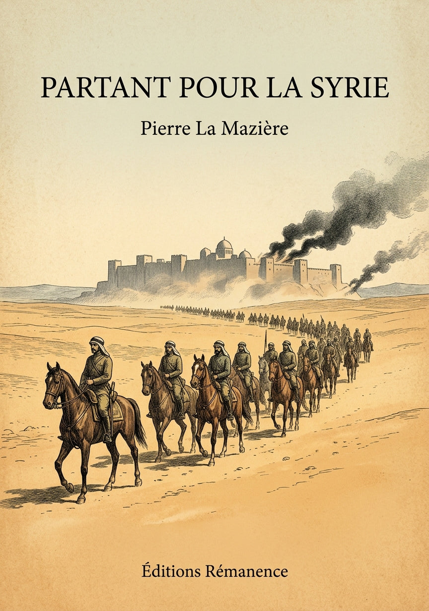 Partant pour la Syrie - Pierre La Mazière (Couverture)