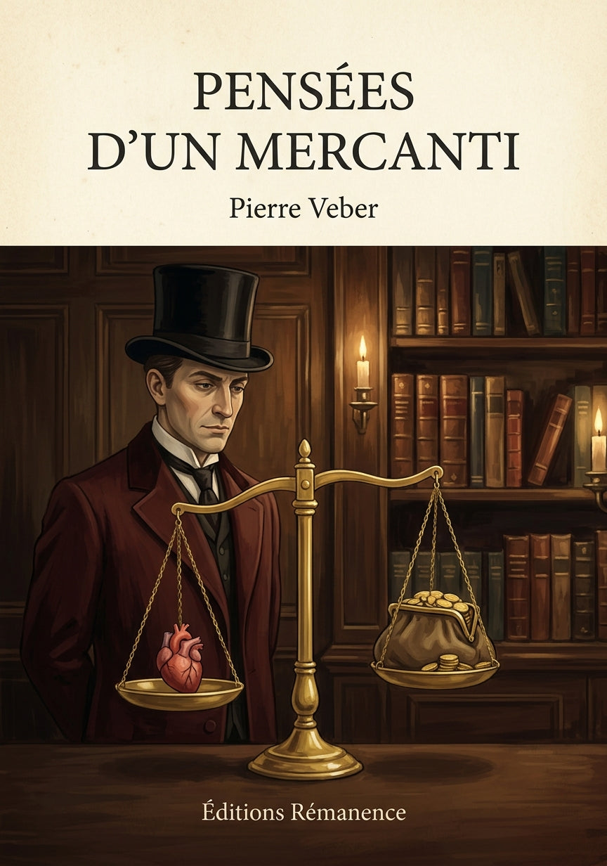 Pensées d'un mercanti - Pierre Veber (Couverture)