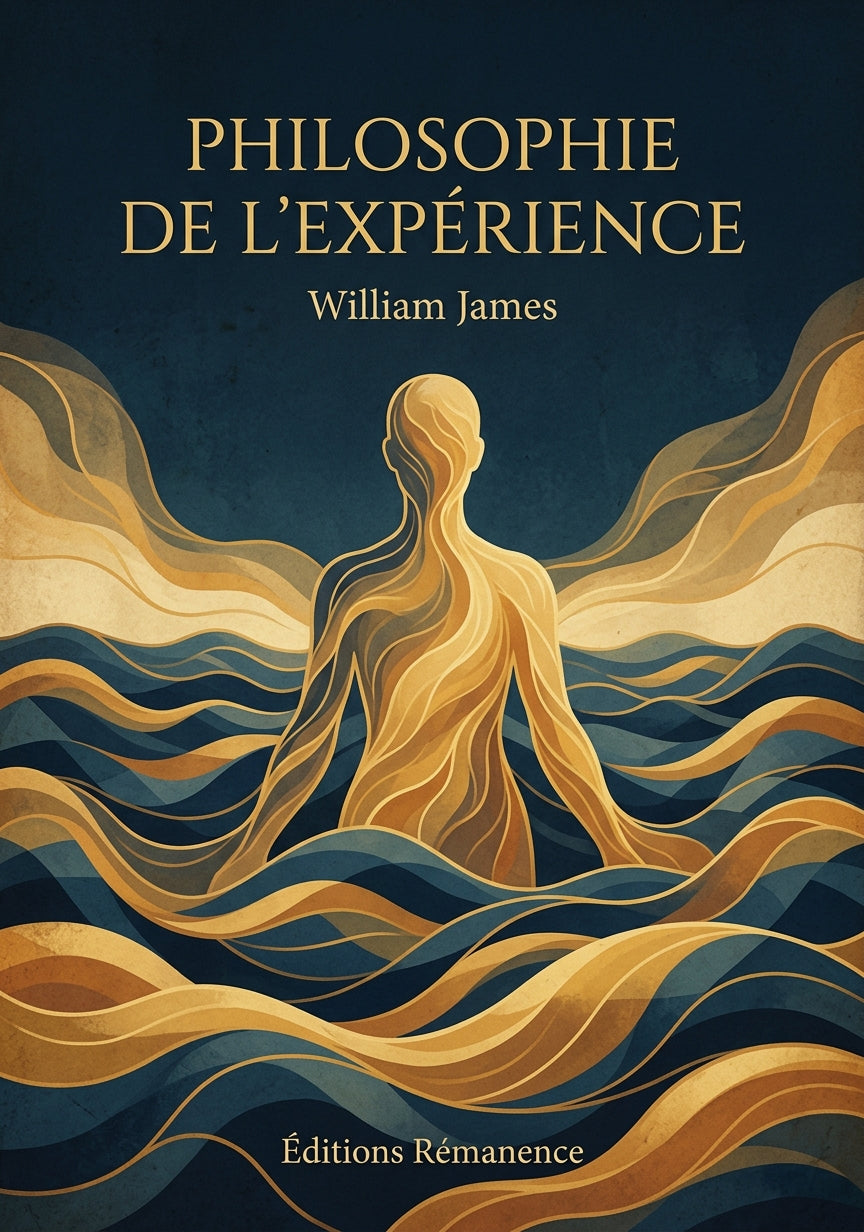 Livre Philosophie de l’expérience par William James - Couverture - Editions Remanence