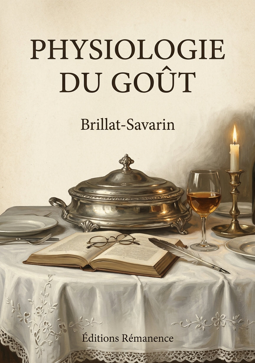 Physiologie du goût - Brillat-Savarin (Couverture)