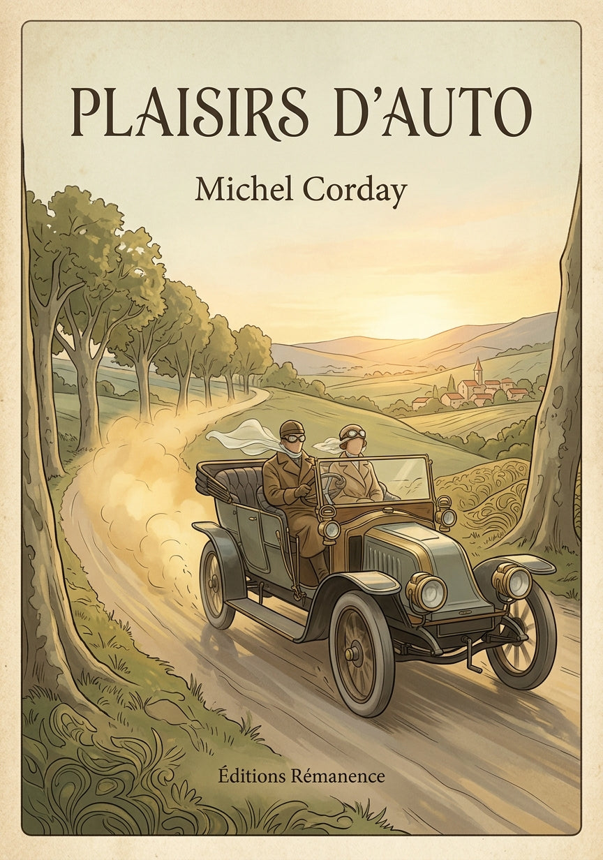 Plaisirs d'auto - Michel Corday (Couverture)