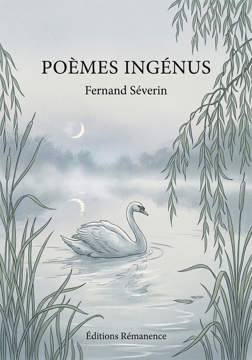 Livre Poèmes ingénus par Fernand Séverin - Couverture - Editions Remanence