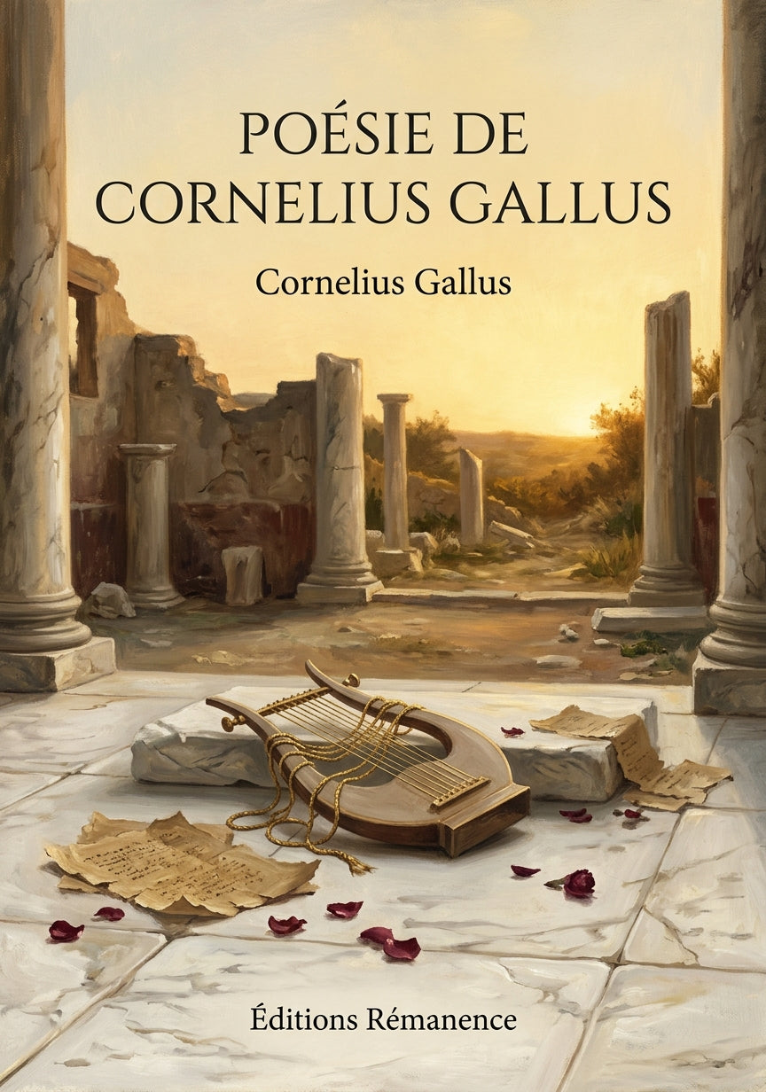 Livre Poésie de Cornelius Gallus par Cornelius Gallus - Couverture - Editions Remanence