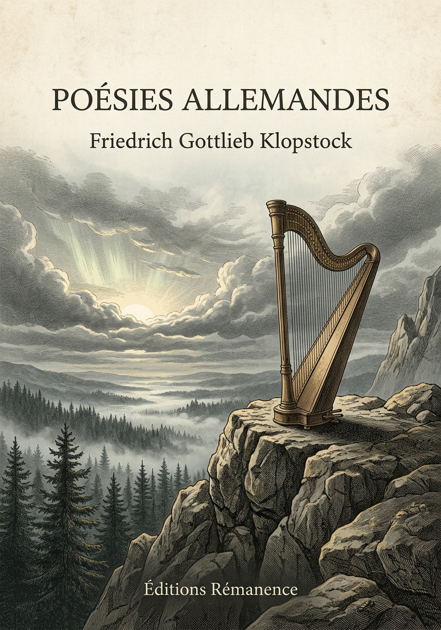 Poésies Allemandes - Friedrich Gottlieb Klopstock (Couverture)