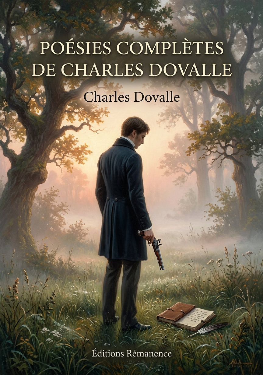 Livre Poésies complètes de Charles Dovalle par Charles Dovalle - Couverture - Editions Remanence