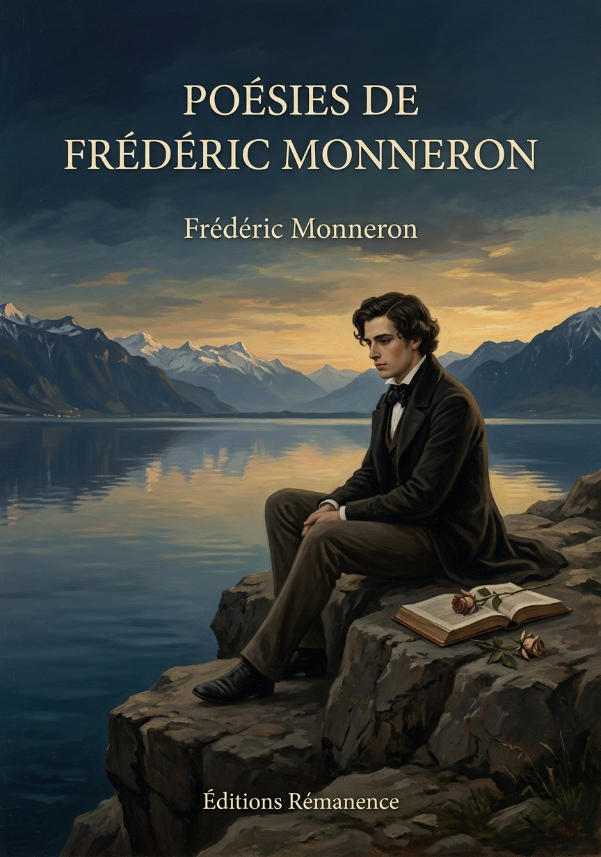 Livre Poésies de Frédéric Monneron par Frédéric Monneron - Couverture - Editions Remanence