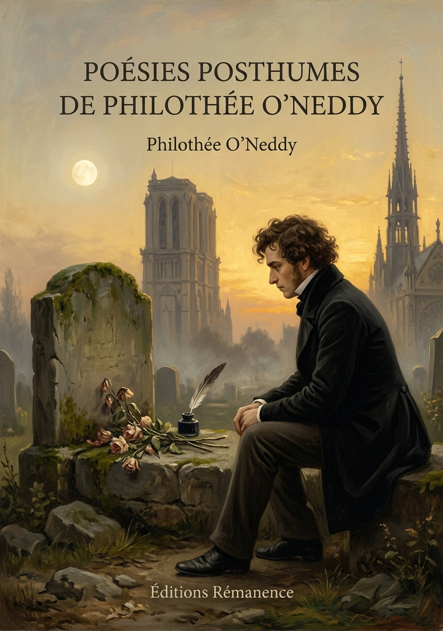 Livre Poésies posthumes de Philothée O’Neddy par Philothée O’Neddy - Couverture - Editions Remanence