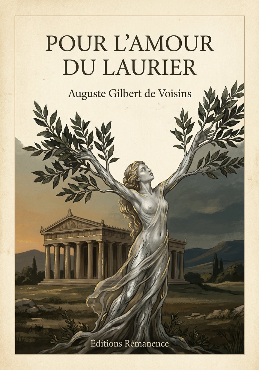 Pour l'Amour du Laurier - Auguste Gilbert de Voisins (Couverture)