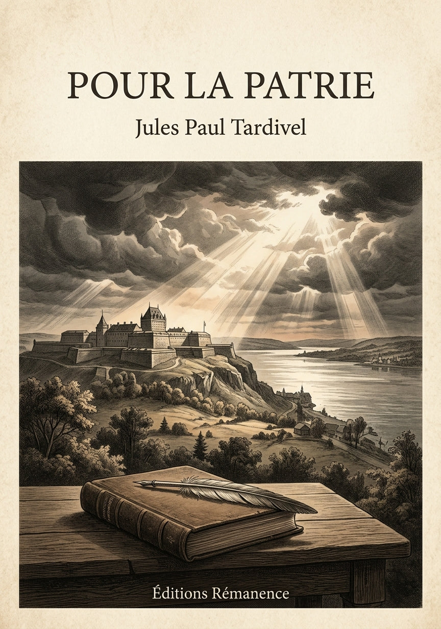 Pour la patrie - Jules Paul Tardivel (Couverture)