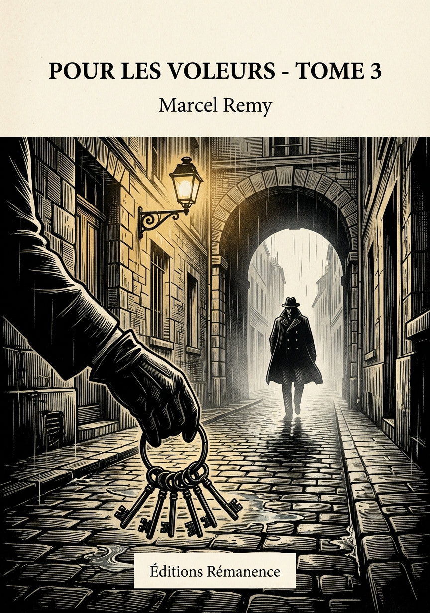 Livre Pour les voleurs - Tome 3 par Marcel Remy - Couverture - Editions Remanence