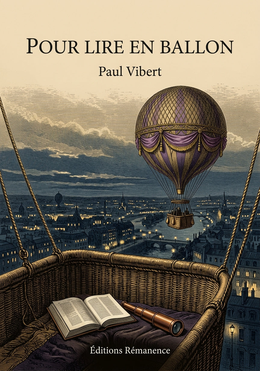 Livre Pour lire en ballon par Paul Vibert - Couverture - Editions Remanence
