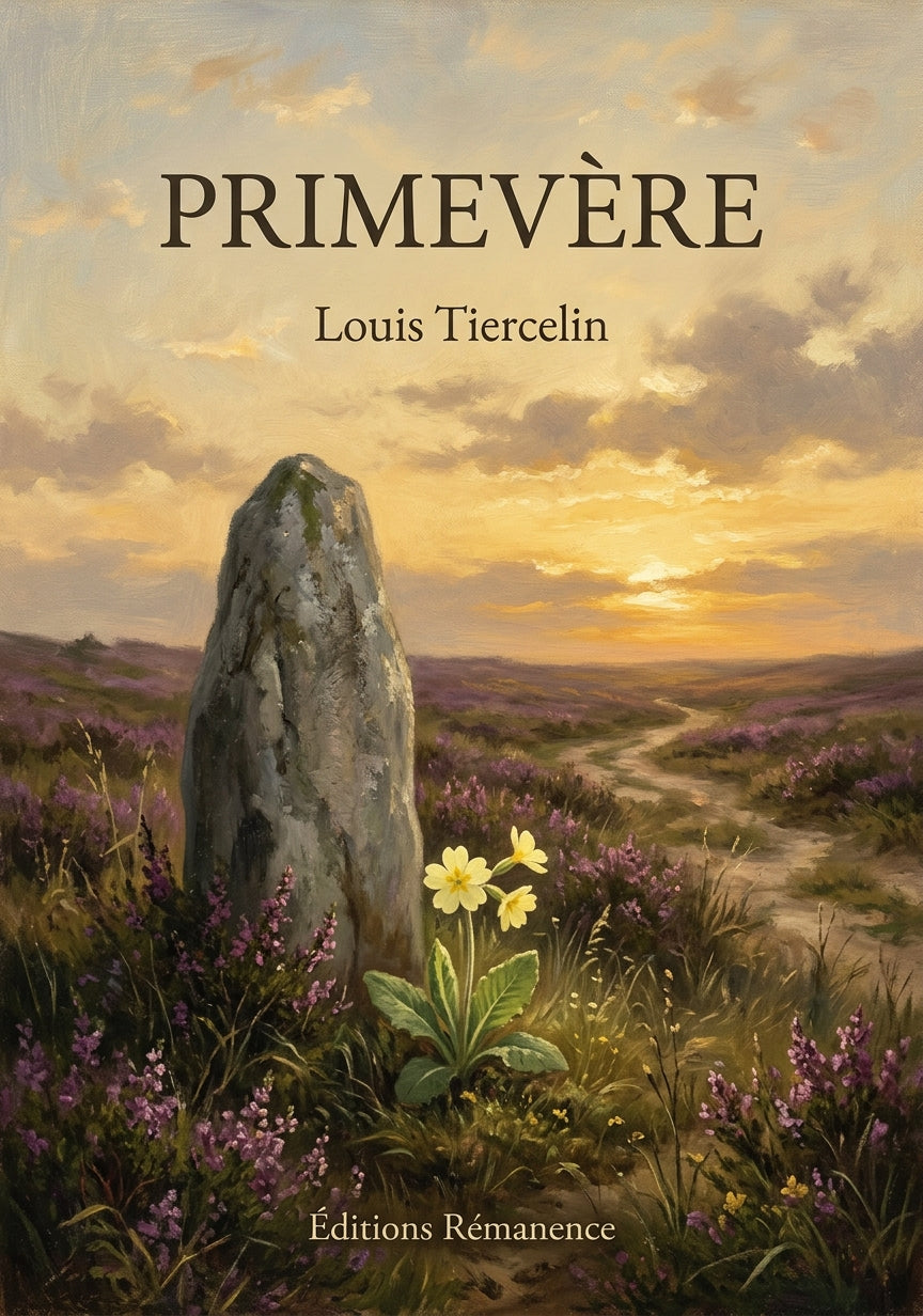 Livre Primevère par Louis Tiercelin - Couverture - Editions Remanence