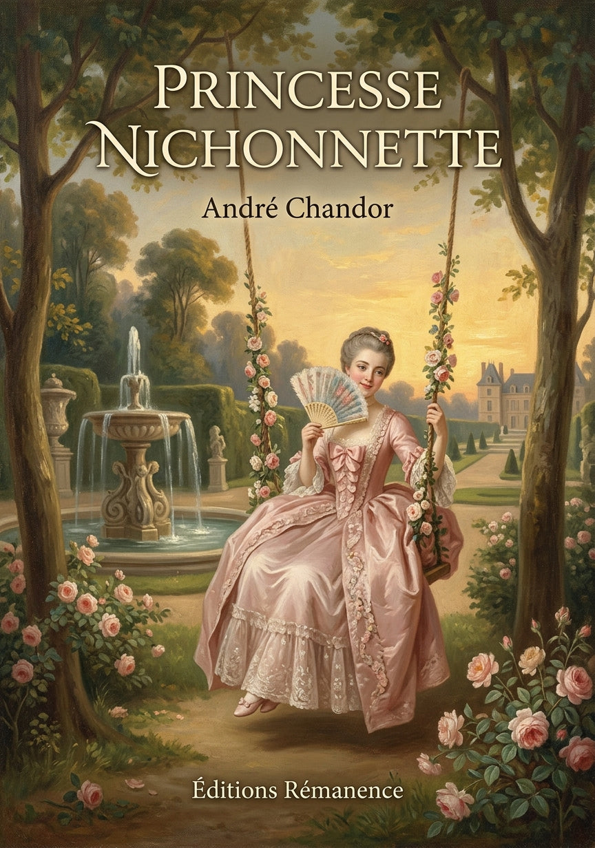 Livre Princesse Nichonnette par André Chandor - Couverture - Editions Remanence