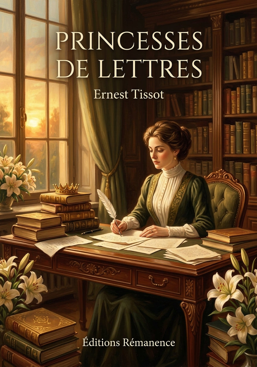 Livre Princesses de lettres par Ernest Tissot - Couverture - Editions Remanence