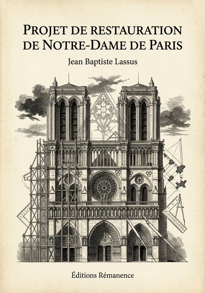 Projet de restauration de Notre-Dame de Paris - Jean Baptiste Lassus (Couverture)