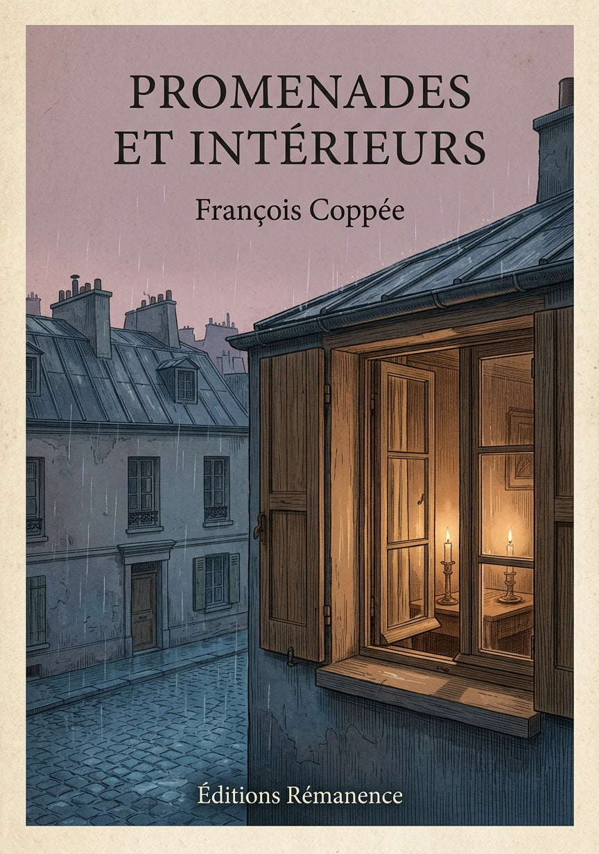 Promenades et intérieurs - François Coppée (Couverture)