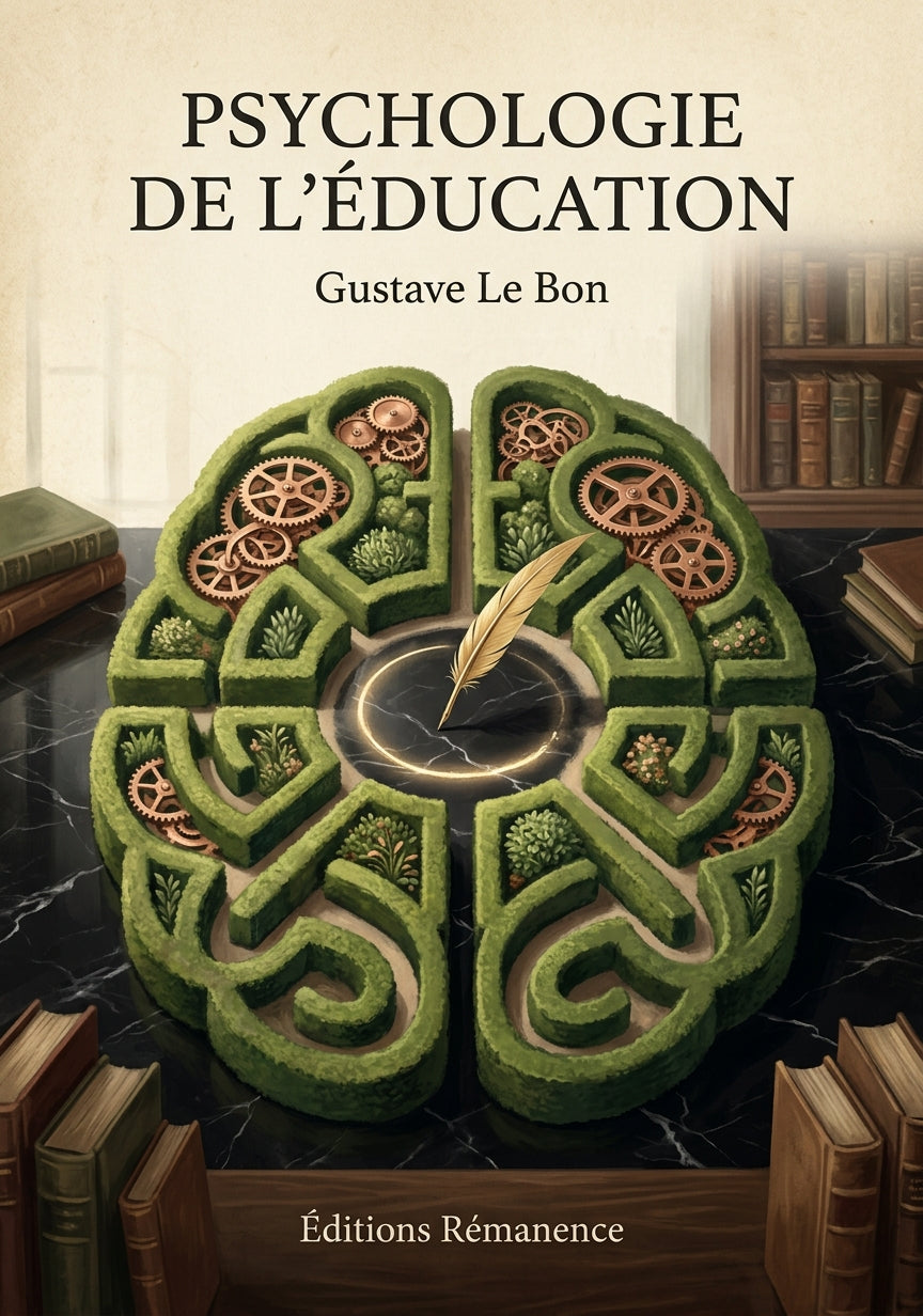 Psychologie de l'éducation - Gustave Le Bon (Couverture)