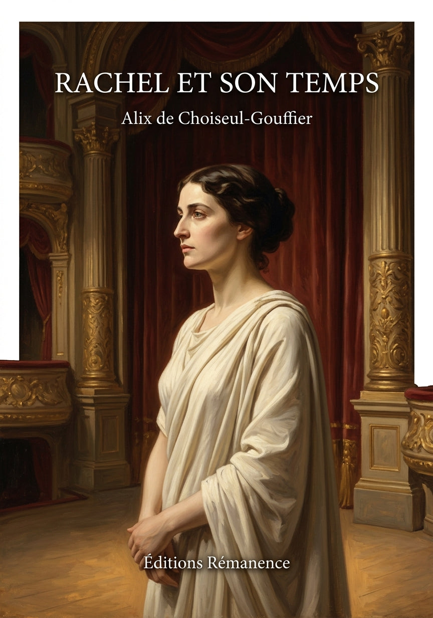 Livre Rachel et son temps par Alix de Choiseul-Gouffier - Couverture - Editions Remanence