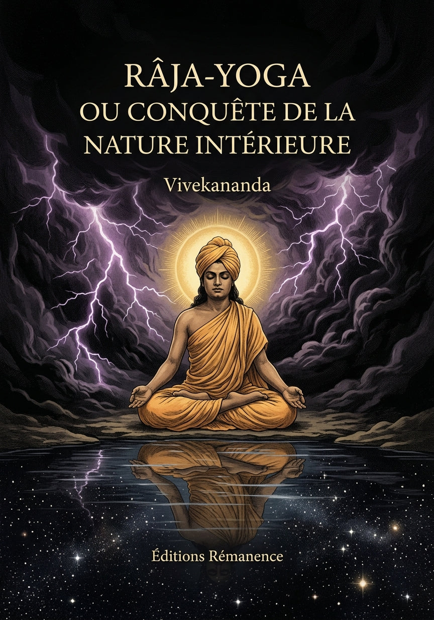Livre Râja-yoga ou Conquête de la nature intérieure par Vivekananda - Couverture - Editions Remanence