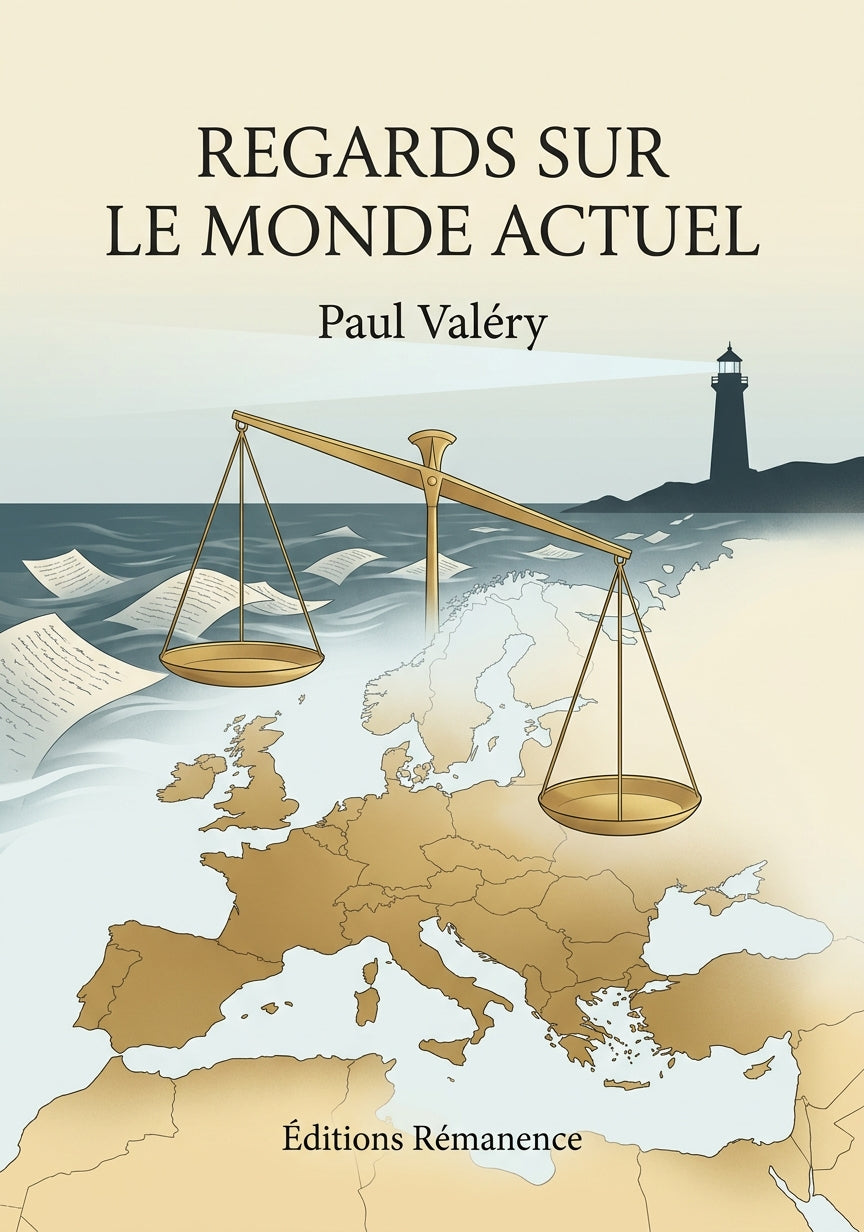 Livre Regards sur le monde actuel par Paul Valéry - Couverture - Editions Remanence
